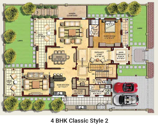 North Park Villa - 4BHK Classic 2