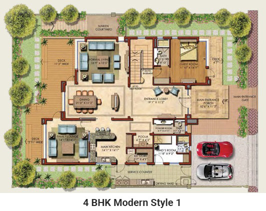 North Park Villa - 4BHK Modern