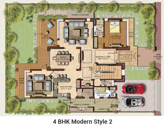 North Park Villa - 4BHK Modern 2
